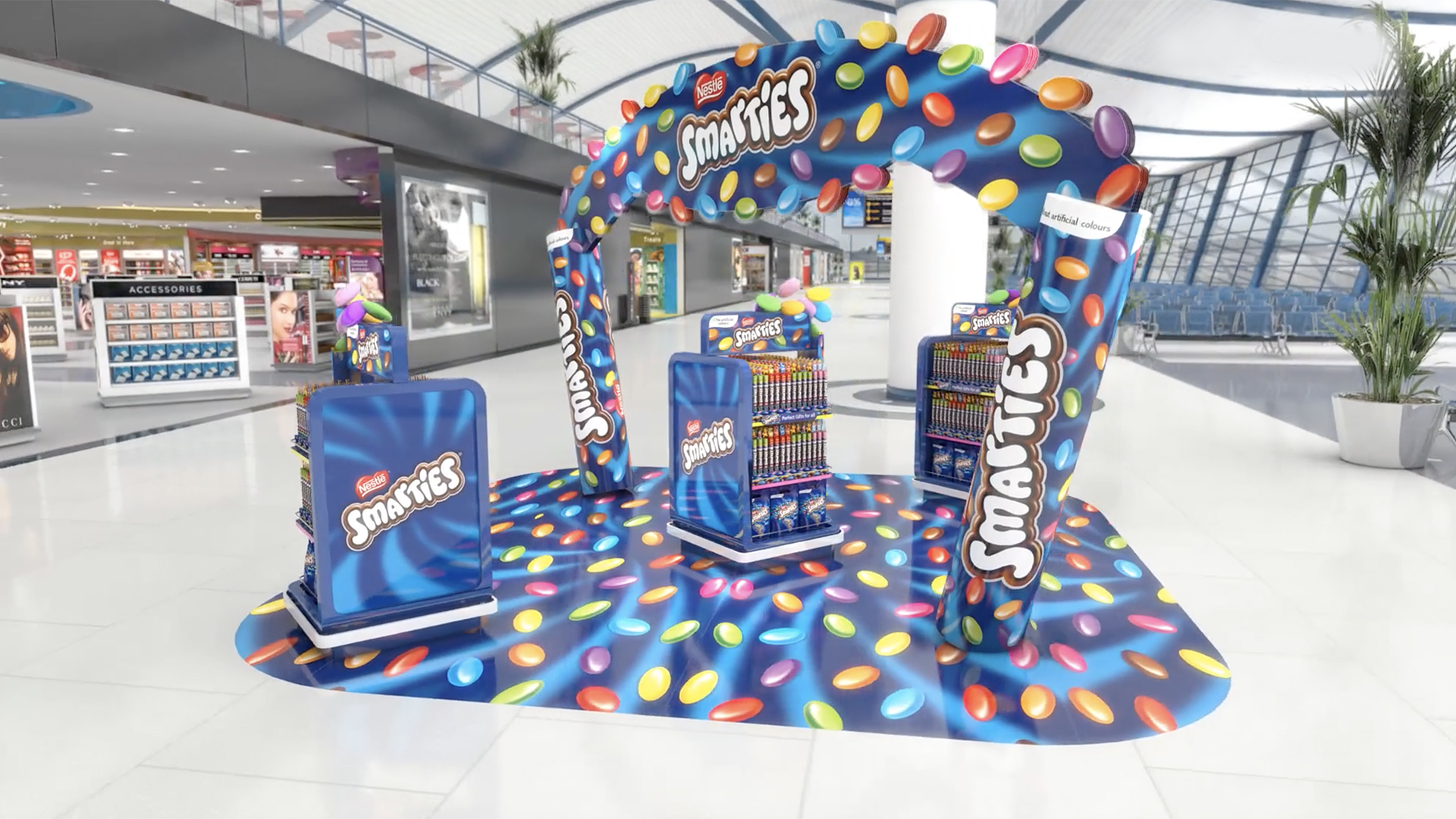 Retail activation design and visualisation